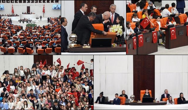 TBMM'deki 23 Nisan etkinliklerine rekor ziyaretçi