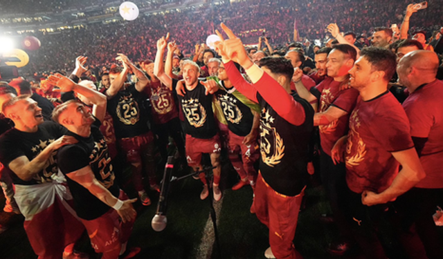 Galatasaray 5. Yıldızını takıyor
