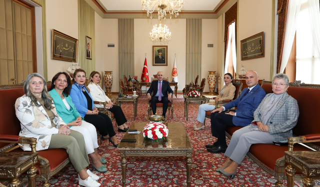 Kurtulmuş, CHP'li Kaya ile İYİ Partili Çömez'i kabul etti