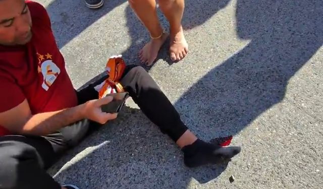 Caddebostan Sahili'nde çıkan kavgada Galatasaray taraftarı ayağından vuruldu