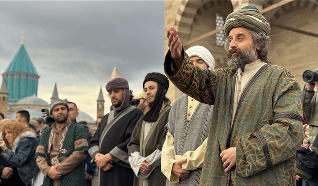 Mevlana'nın Konya'ya gelişinin 797. yıl dönümü kutlandı
