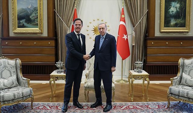 Cumhurbaşkanı Erdoğan, NATO Genel Sekreteri Rutte'yi kabul etti