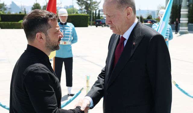 Ukrayna Devlet Başkanı Zelenskiy, Ankara'da
