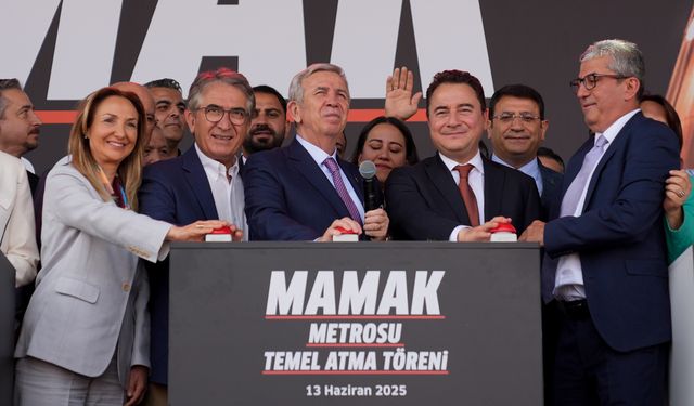 Dikimevi–Natoyolu Raylı Sistem Uzatma Hattı'nın temeli atıldı