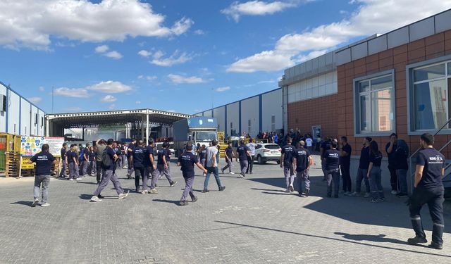 Eskişehir'de fabrikada çıkan yangın söndürüldü