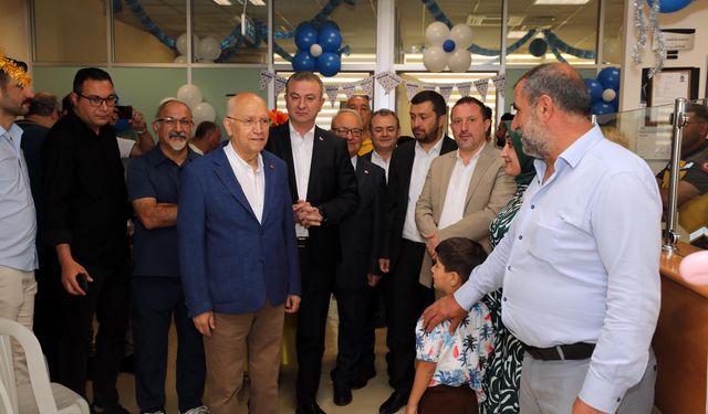 Başkan Yaşar, minikleri sünnet merasiminde yalnız bırakmadı