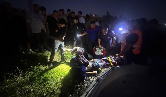 Köprüde kayboldu ihbarı yapıldı, nehirden çıkarılıp hastaneye kaldırıldı