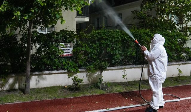 Keçiören’de ilaçlama mesaisi!