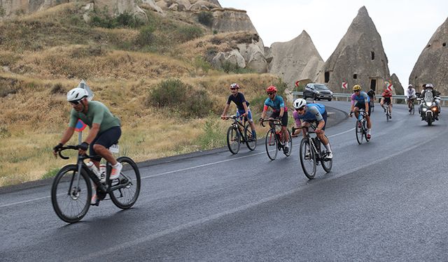Kapadokya Bisiklet Festivali 111 kilometrelik "Büyük Sürüş" ile başladı