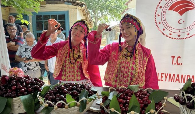 Tekirdağ'da 59'uncu Uluslararası Kiraz Festivali başladı