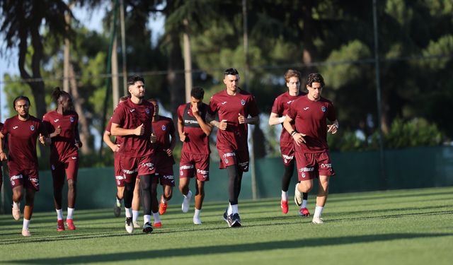 Trabzonspor, yeni sezon hazırlıklarına başladı