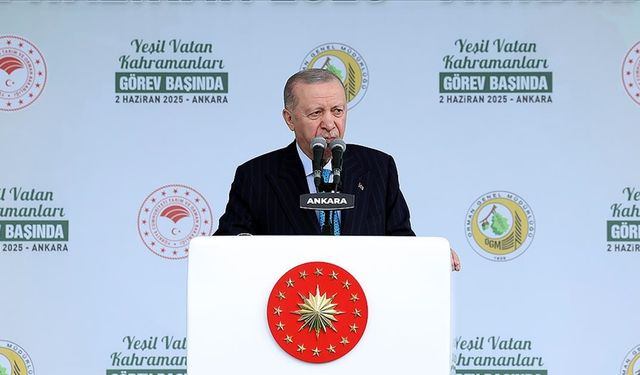 Erdoğan: Orman varlığımızı en güçlü şekilde koruyup geliştirmeye devam edeceğiz