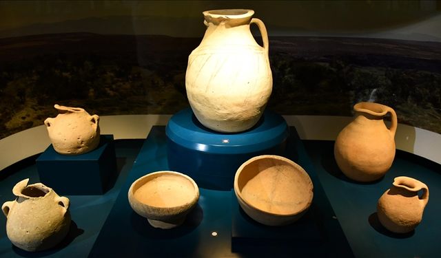 Hasankeyf Müzesi'nde 2 bin 300 yıllık 26 tarihi eser teşhire sunuldu