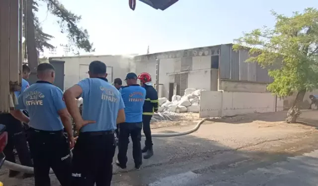 Gaziantep’te tekstil fabrikasında çıkan yangın söndürüldü