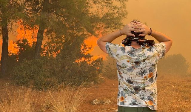 Antalya'da 2 ayrı orman yangını