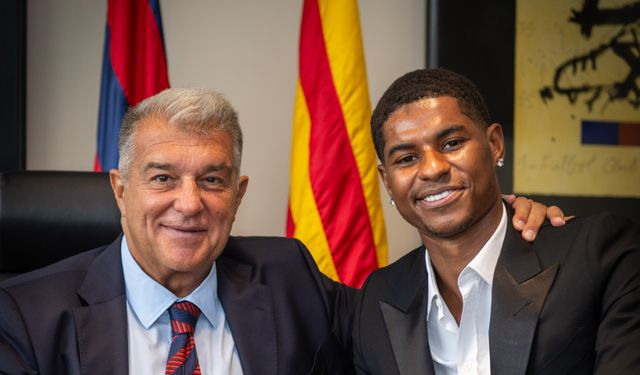 Barcelona, Marcus Rashford'u duyurdu