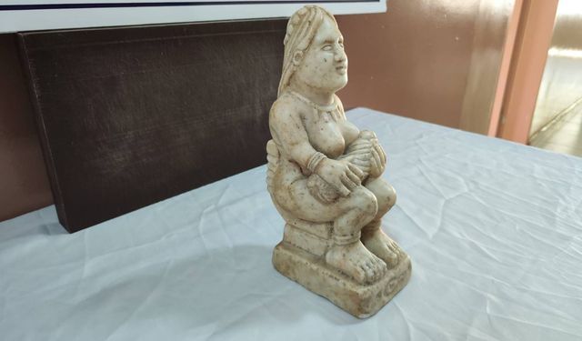 Bursa'da 1700 yıllık heykel ele geçirildi; 2 gözaltı