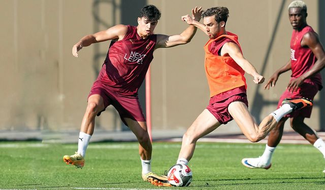 Galatasaray günü çift antrenmanla tamamladı