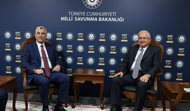 Bakan Güler ve Bakan Bolat bir araya geldi
