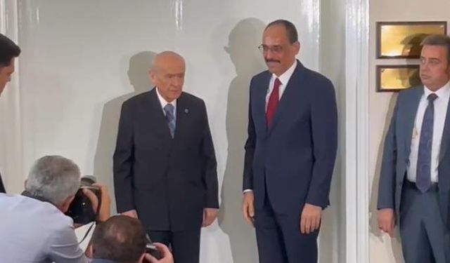 MİT Başkanı Kalın, Bahçeli'yi ziyaret etti