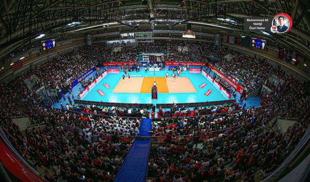 Ankara'nın voleybol mabedi: TVF Ziraat Bankkart Voleybol Salonu