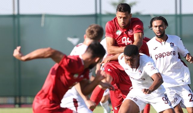 Trabzonspor kampın son maçında Ümraniyespor’la karşılaşacak