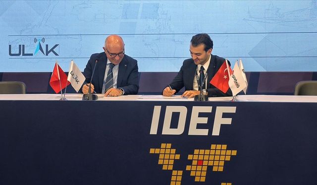 ULAK Haberleşme ile Gürbağ Savunma arasında IDEF 2025'te stratejik işbirliği anlaşması imzalandı