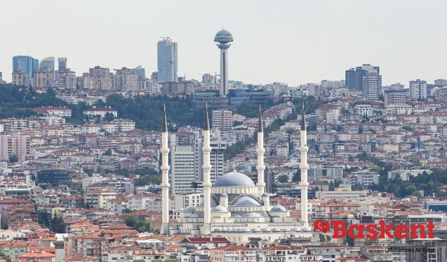 Ankara'da  parçalı bulutlu hava hakim