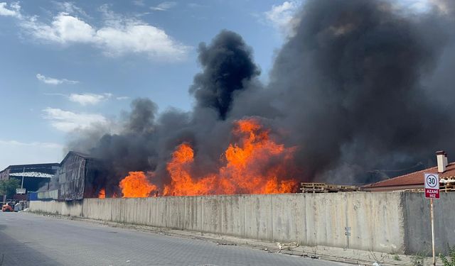Eskişehir’de fabrikada çıkan yangın, 2 fabrikaya daha sıçradı