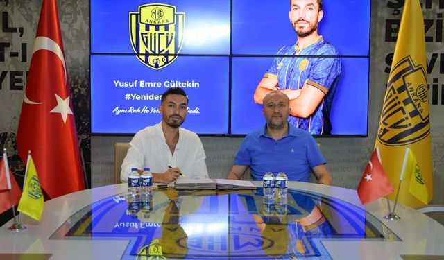 Ankaragücü, Yusuf Emre Gültekin ile sözleşme imzaladı