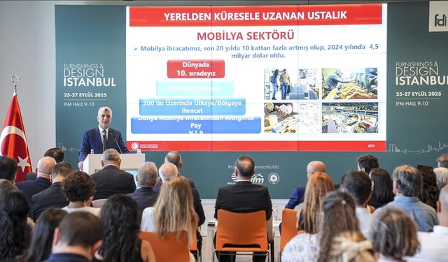 Mobilya ve tasarım dünyası İstanbul'da buluşacak