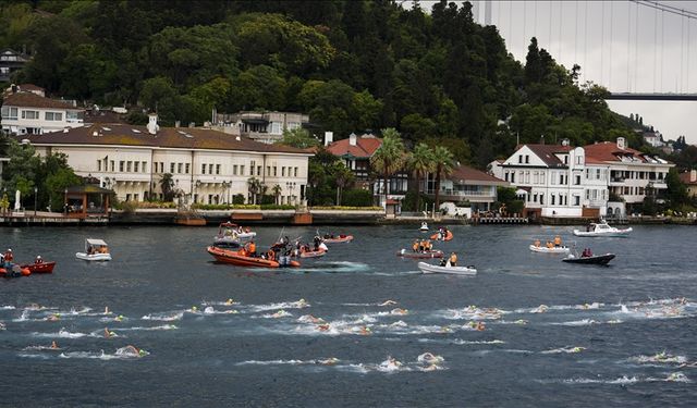 37. Boğaziçi Kıtalararası Yüzme Yarışı başladı