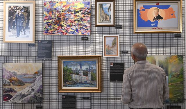Ankara Kültür Yolu Festivali kapsamında "Asker Ressamlar" sergisi açıldı