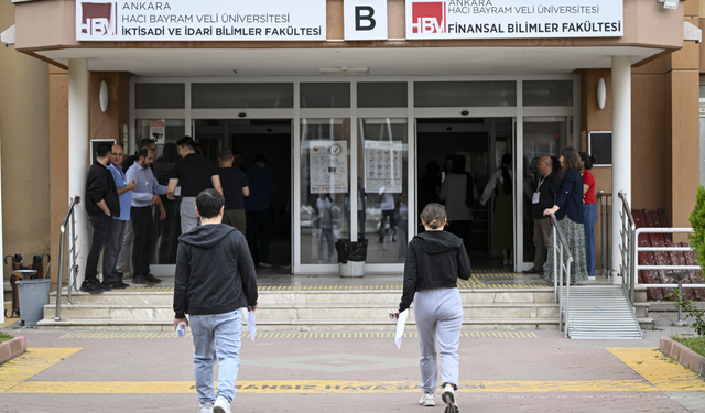 KPSS Alan Bilgisi Sınavları ikinci oturumu yapıldı