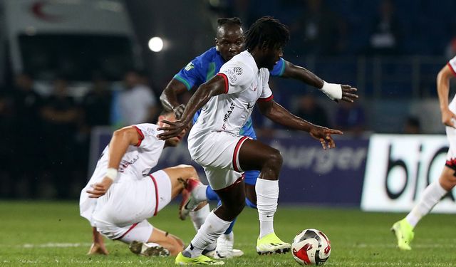 Gençlerbirliği deplasmanda Çaykur Rizespor'a yenildi