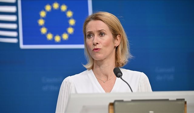 AB Yüksek Temsilcisi Kallas'tan, "Filistin'i tanımak, iki devletli çözümü canlı tutar" mesajı