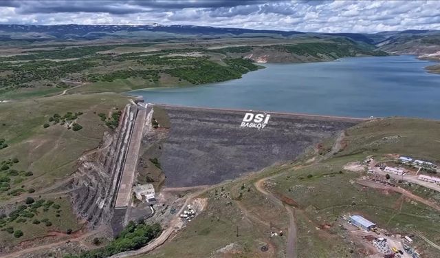 Erzurum'daki Hınıs Başköy Barajı'nın sulama şebekesi tamamlandı