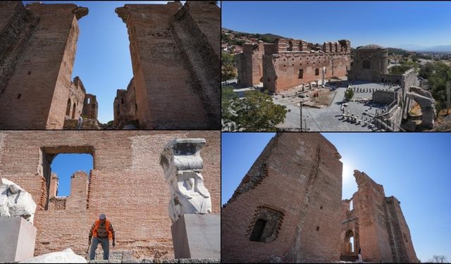 Pergamon'un Kızıl Avlu'su restorasyonun ardından ziyarete açılacak