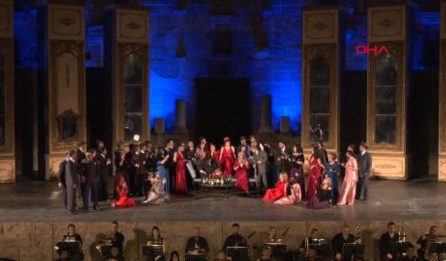 Aspendos'a muhteşem final