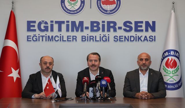 Eğitim Bir-Sen Genel Başkanı Yalçın’dan zorunlu eğitim sistemine ilişkin açıklama