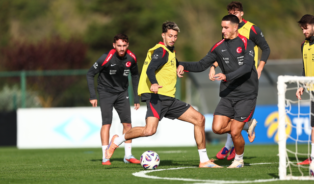 A Milli Futbol Takımı, Bulgaristan ve Gürcistan maçlarının hazırlıklarına devam etti
