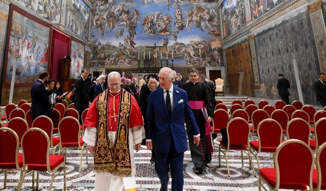 İngiltere Kralı Charles, Vatikan’da