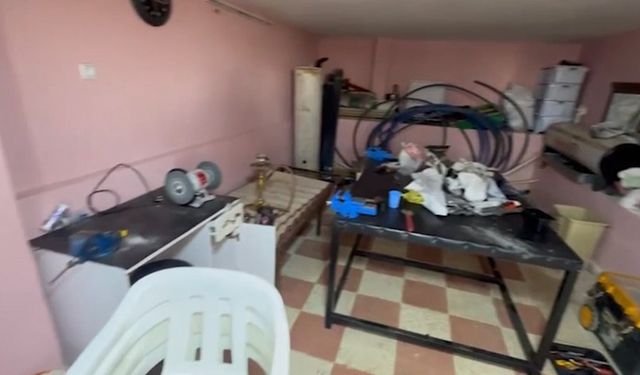 Kaçak silah atölyesine operasyon; 4 gözaltı