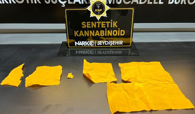 Konya'da uyuşturucu operasyonunda 3 şüpheli gözaltına alındı