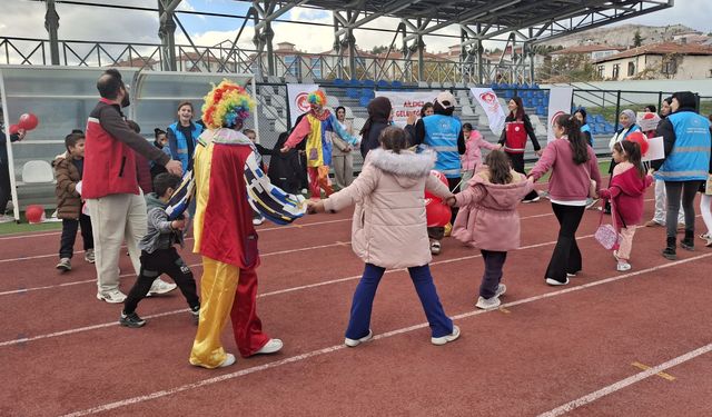 Devlet korumasındaki çocuklar gönüllerince eğlendi
