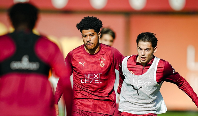 Galatasaray, Gençlerbirliği maçı hazırlıklarını sürdürdü