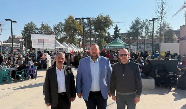 Anahtar Partisi İl Başkanı Alsan’dan Filistin hayır çarşısına destek ziyareti