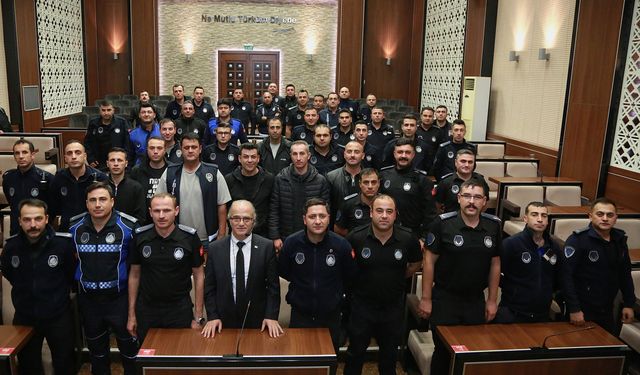 Keçiören Zabıtası’na “Denetim ve Mevzuat” eğitimi verildi