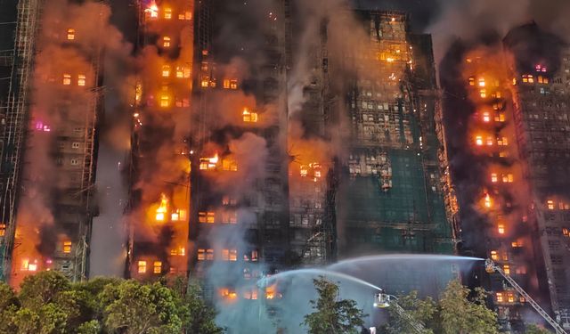 Hong Kong'da Tai Po yangınında hayatını kaybedenlerin sayısı 146'ya yükseldi