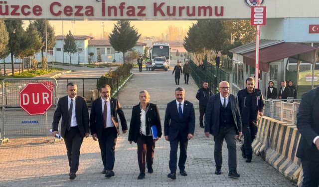 TBMM Heyeti, Düzce Cezaevi'nde inceleme yaptı